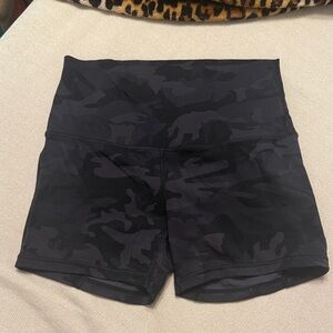 Black Camo Women's Shorts